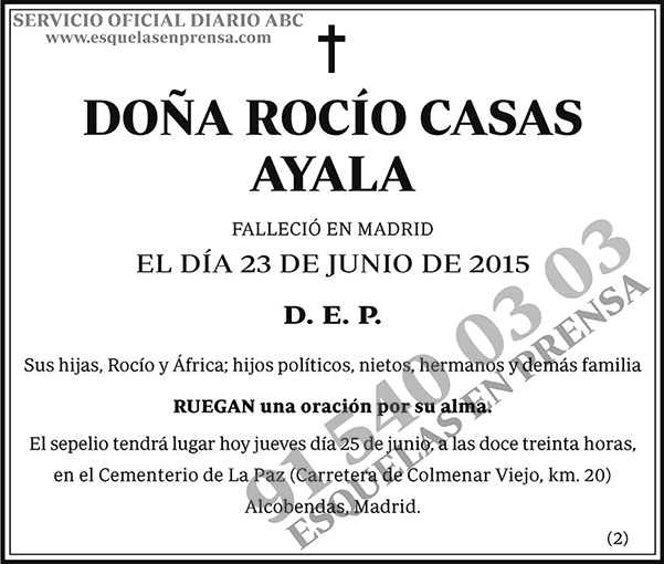 Rocío Casas Ayala
